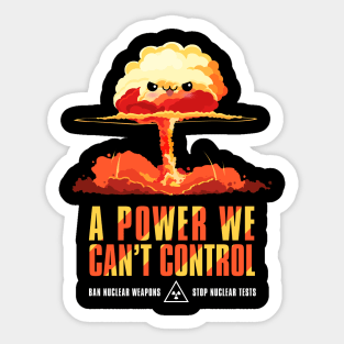 Nuclear awareness Sticker